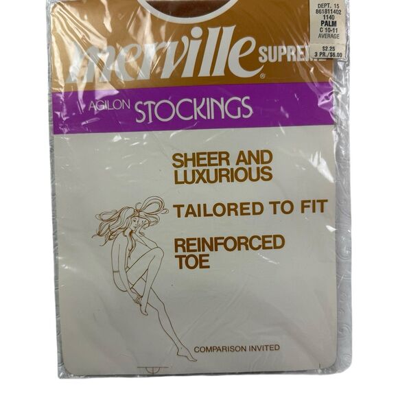 Vintage Lot Pantyhose Size 4X XL 14 Hose National's Big Mama Merville Roaman's - Picture 5 of 10